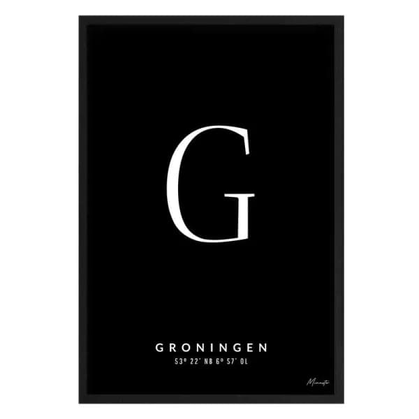 Letter G Groningen
