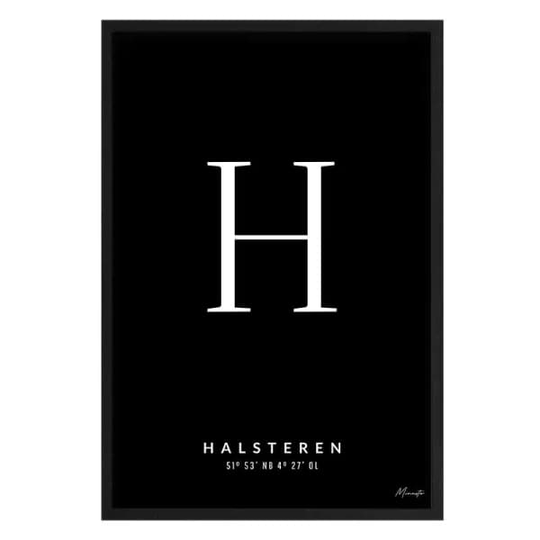 Letter H Halsteren