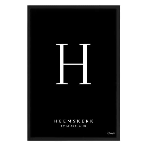 Letter H Heemskerk