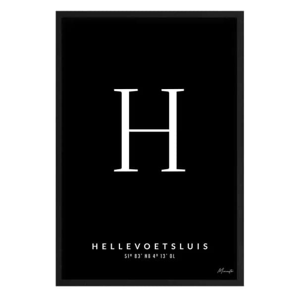 Letter H Hellevoetsluis