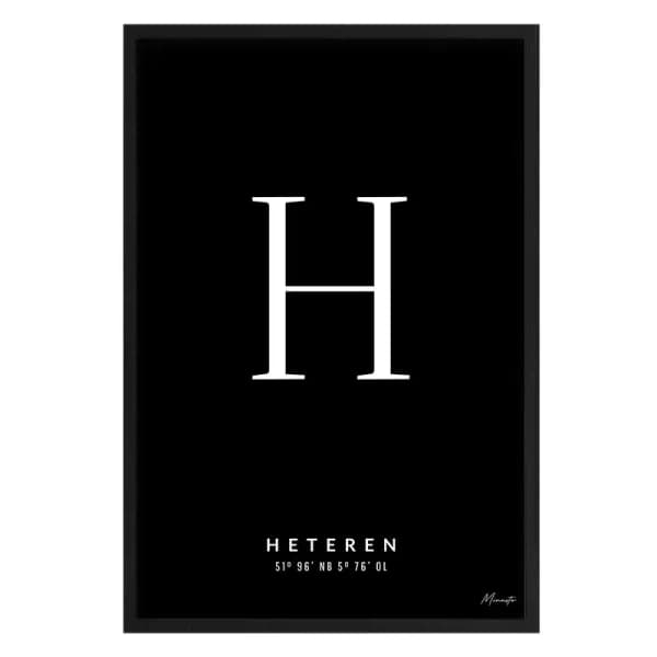 Letter H Heteren