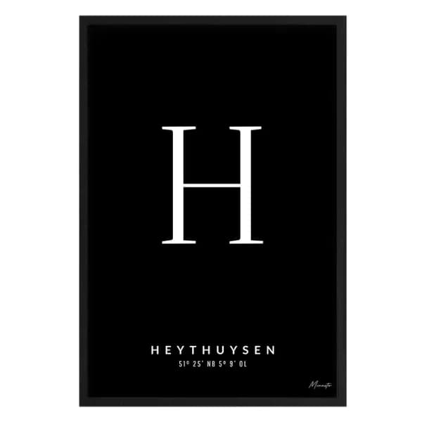 Letter H Heythuysen