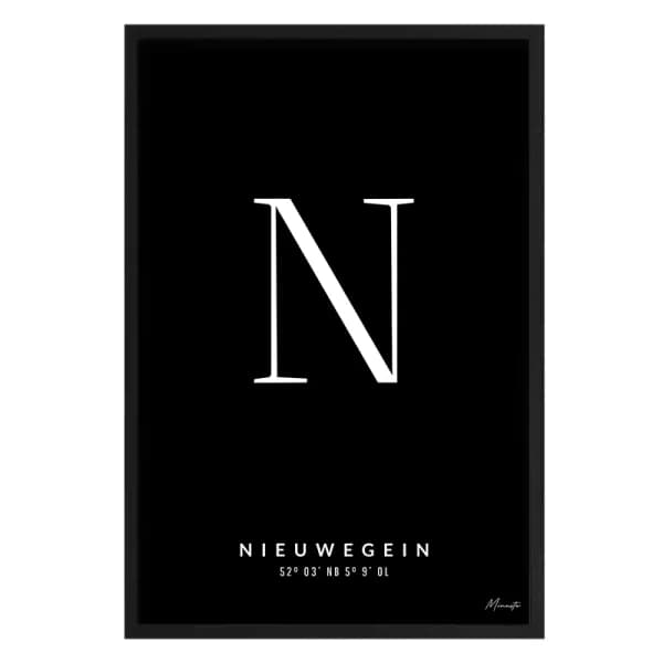 Letter N Nieuwegein