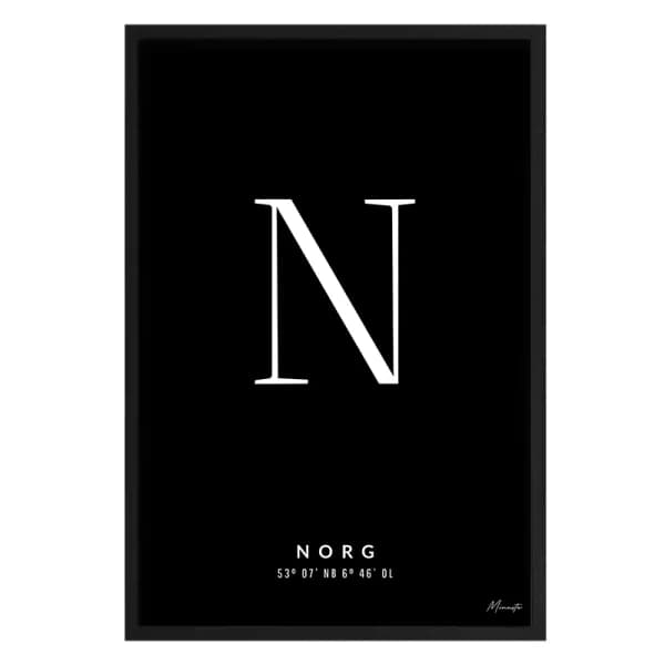 Letter N Norg