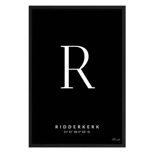 Letter R Ridderkerk