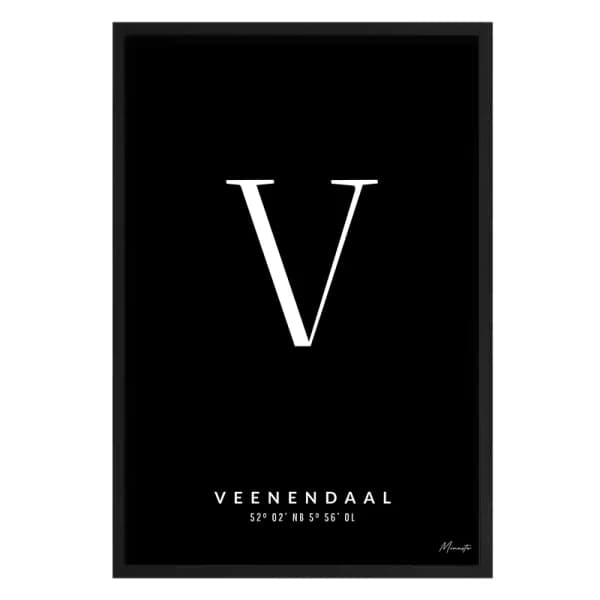 Letter V Veenendaal