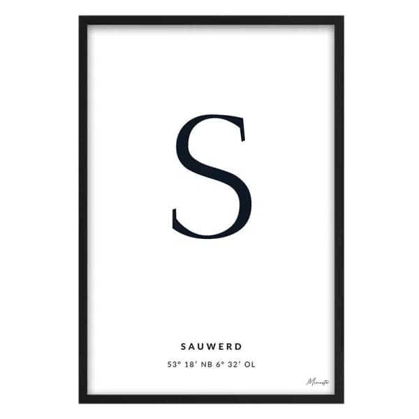 Letter S Sauwerd