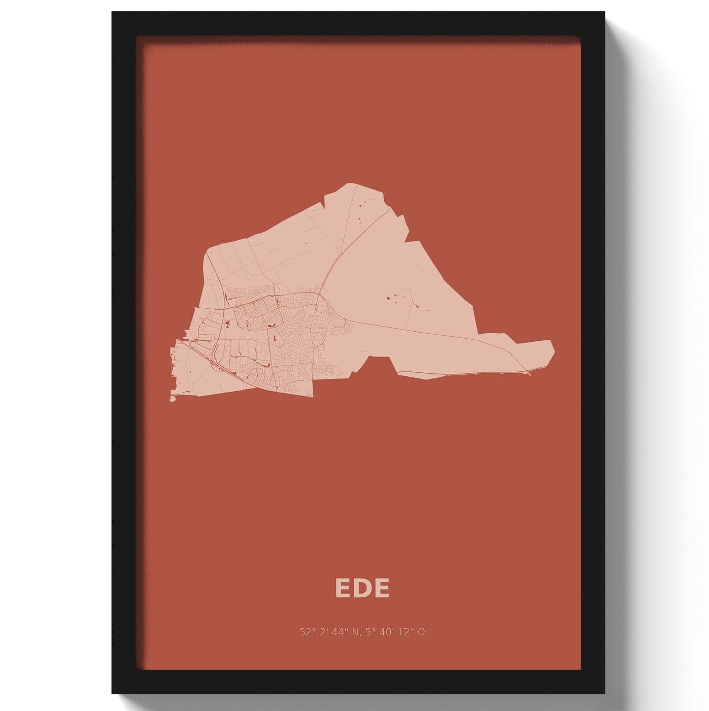 Poster Ede - Rood