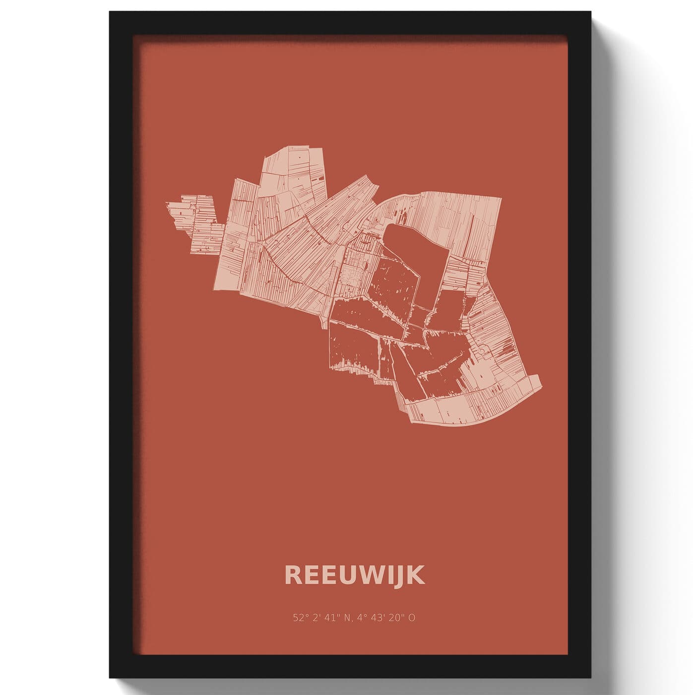 Poster Reeuwijk - Rood