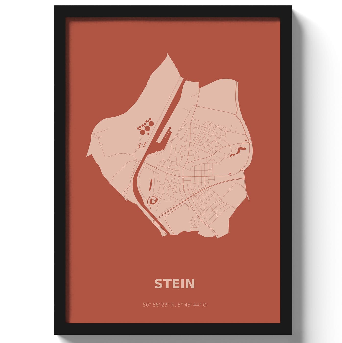 Poster Stein - Rood