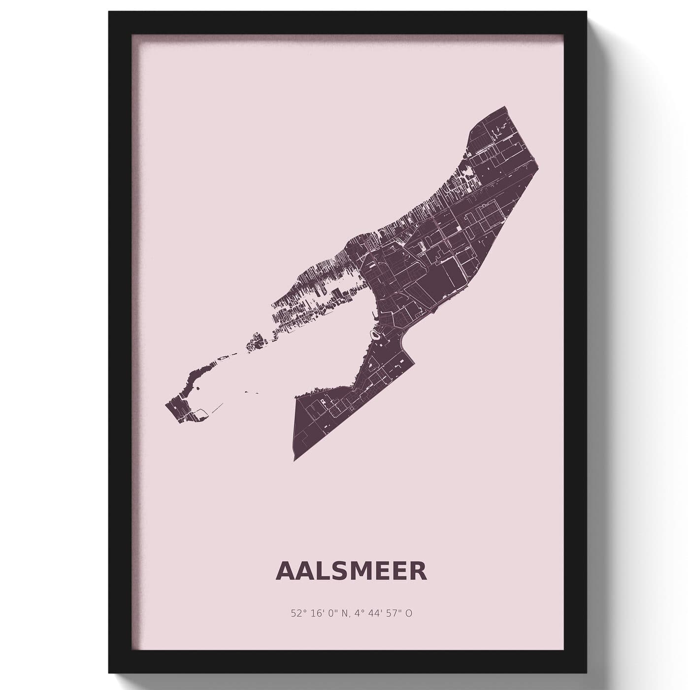 Poster Aalsmeer - Paars