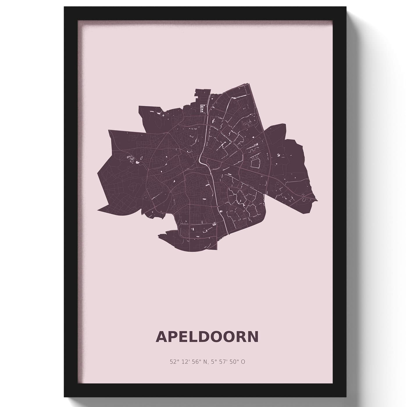 Poster Apeldoorn - Paars