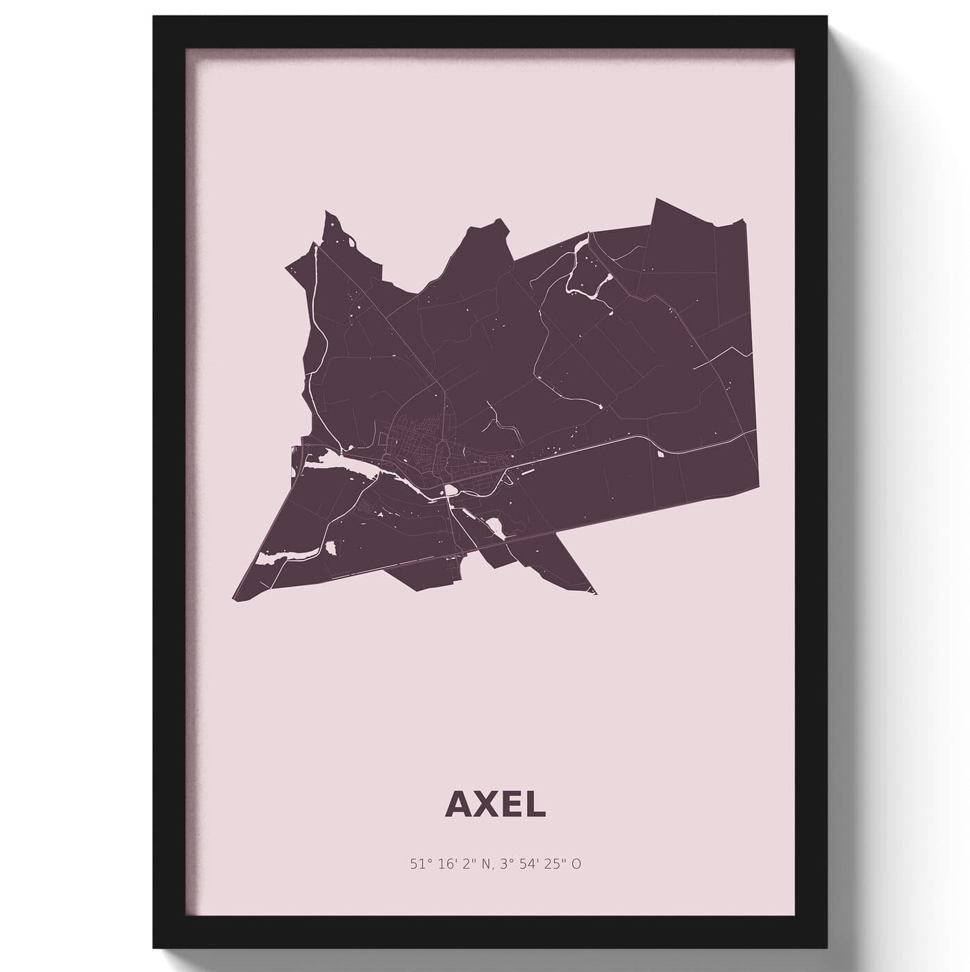 Poster Axel - Paars