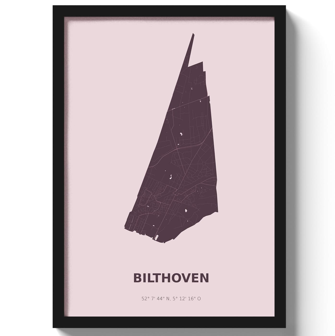 Poster Bilthoven - Paars