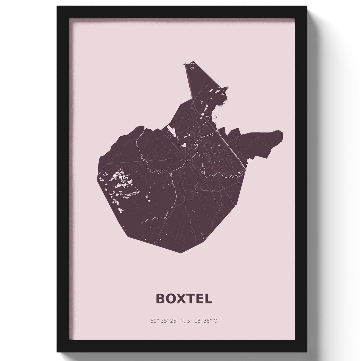 Poster Boxtel - Paars