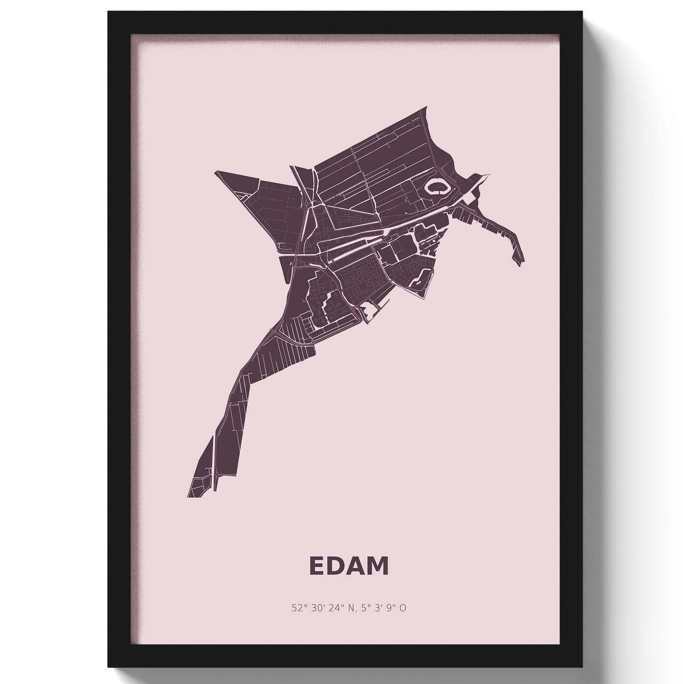 Poster Edam - Paars