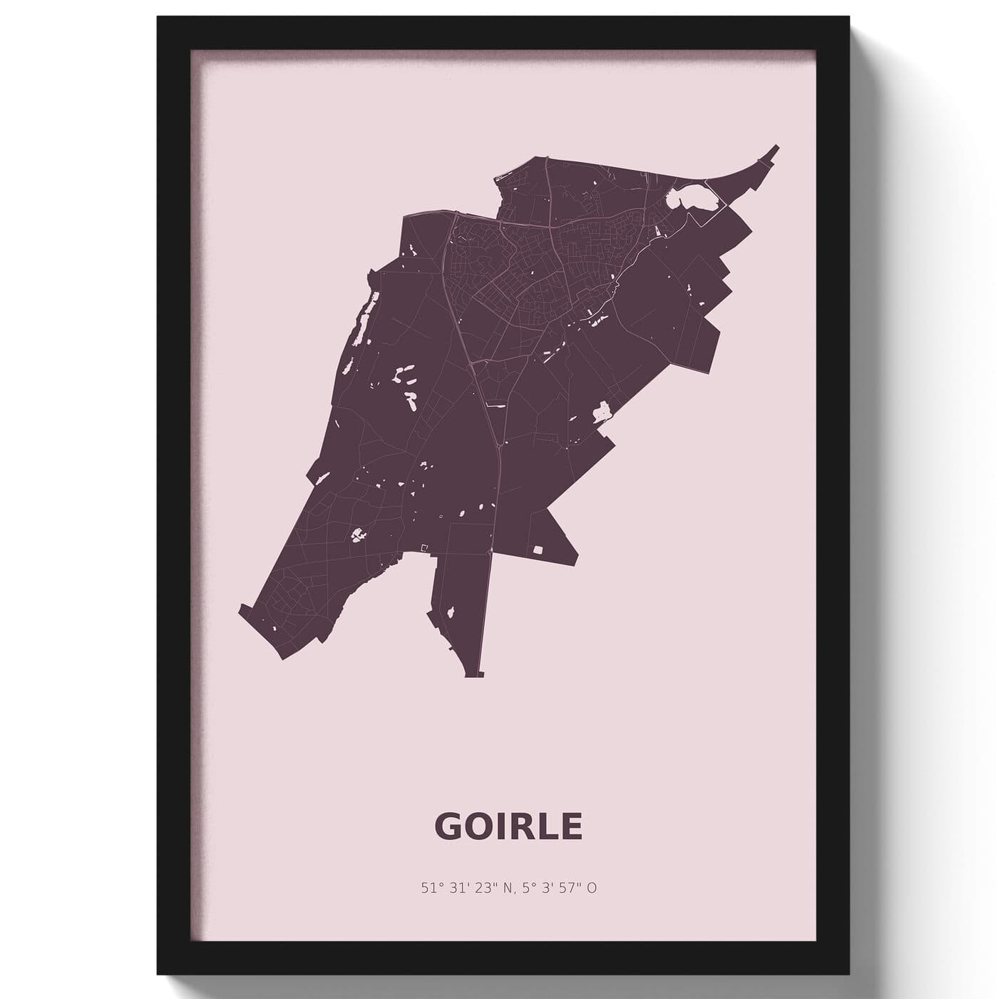 Poster Goirle - Paars