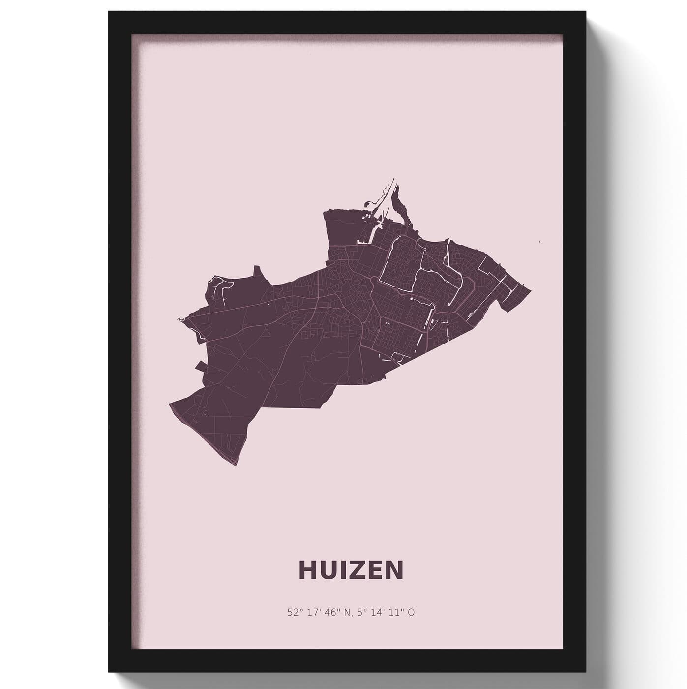 Poster Huissen - Paars
