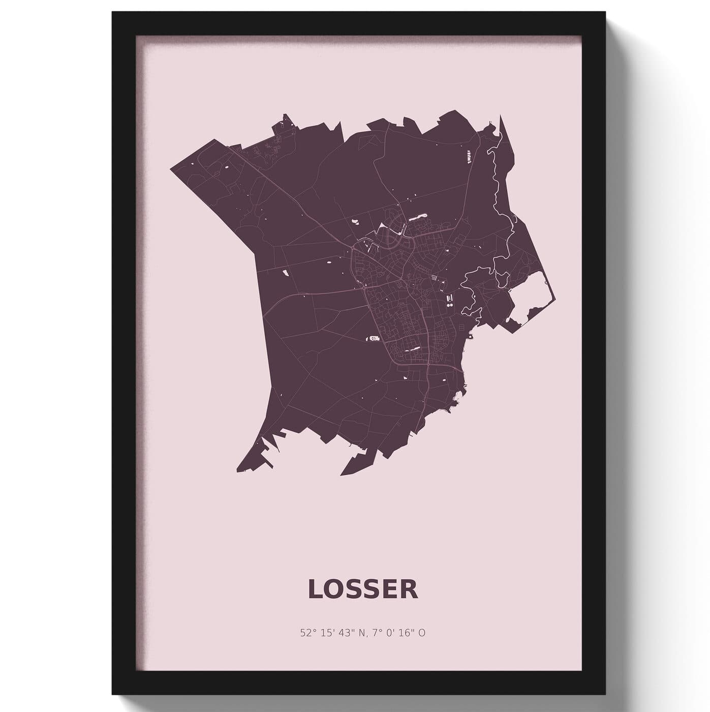 Poster Losser - Paars