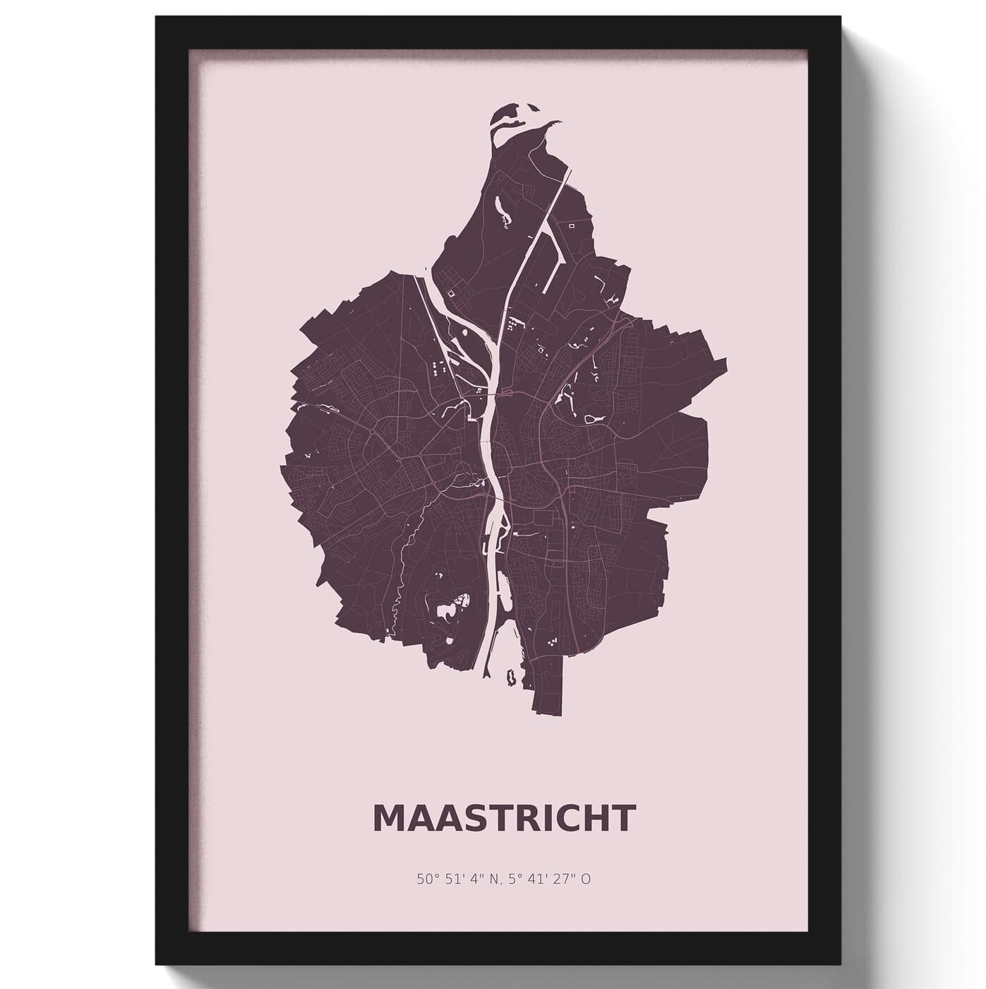 Poster Maastricht - Paars