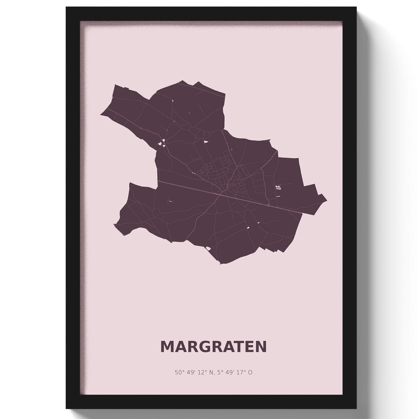 Poster Margraten - Paars