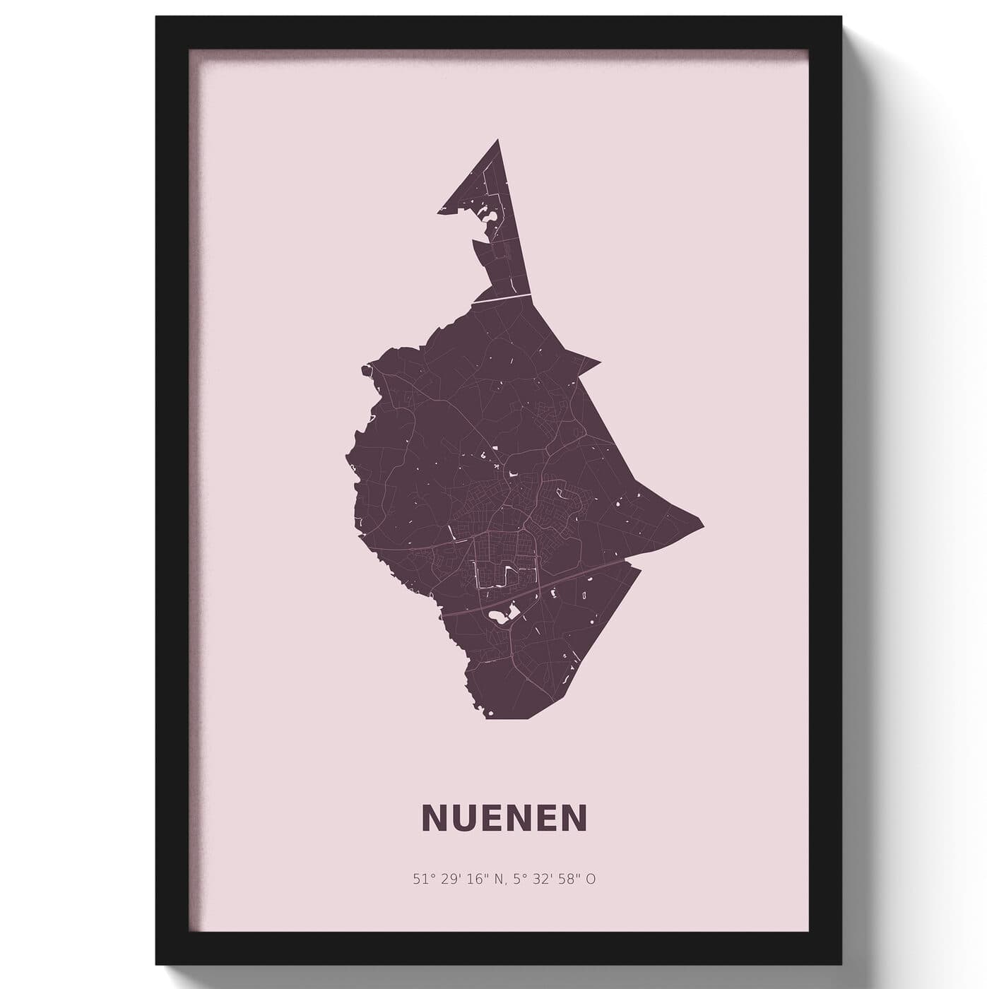Poster Nuenen - Paars