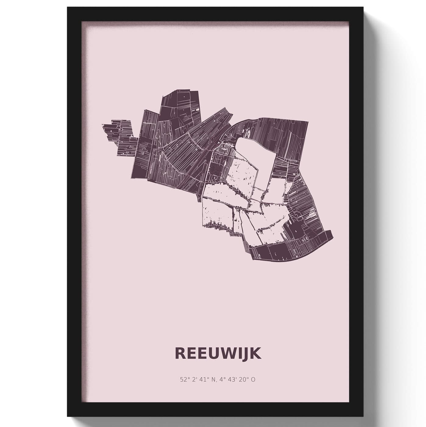Poster Reeuwijk - Paars