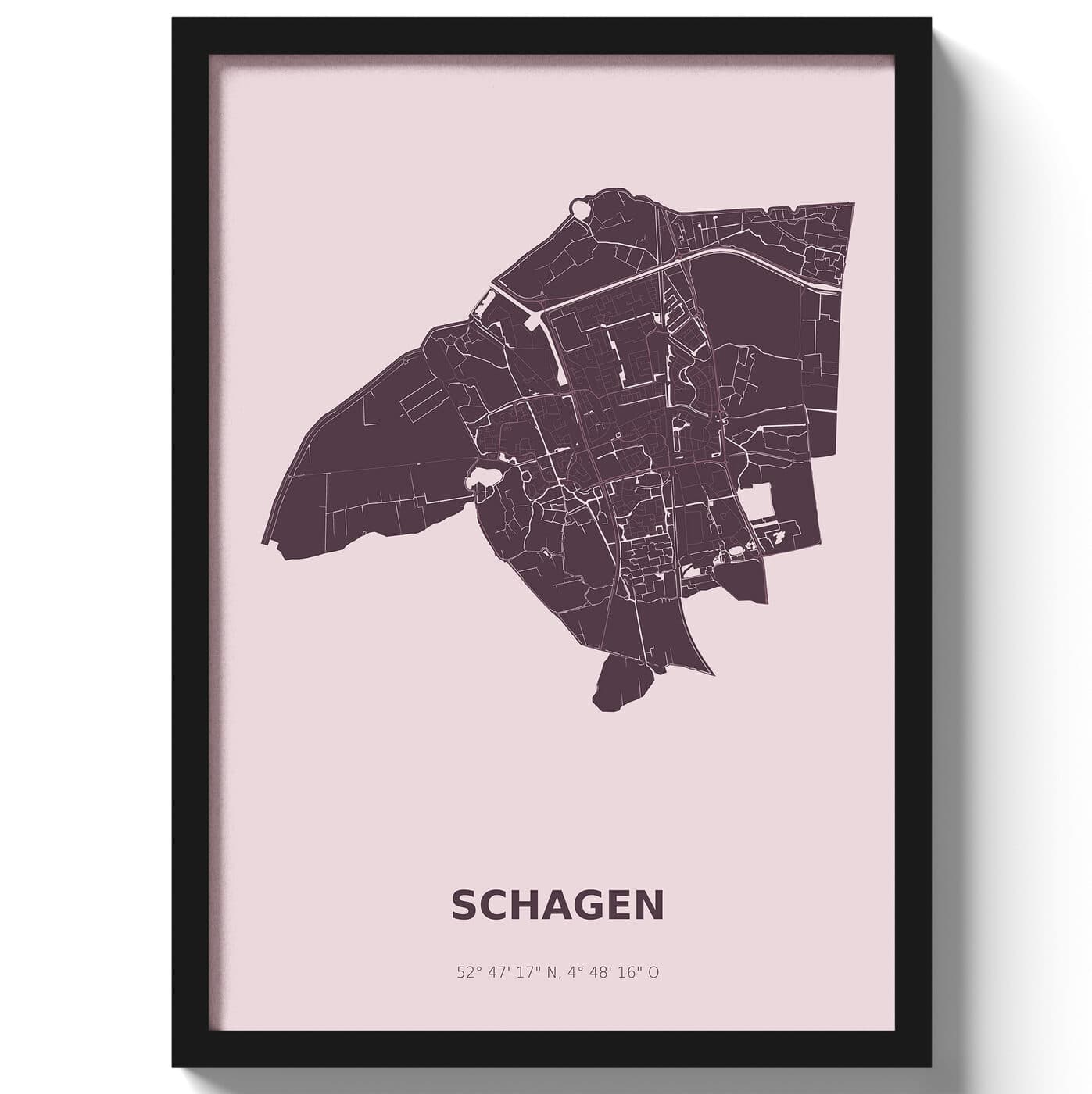 Poster Schagen - Paars