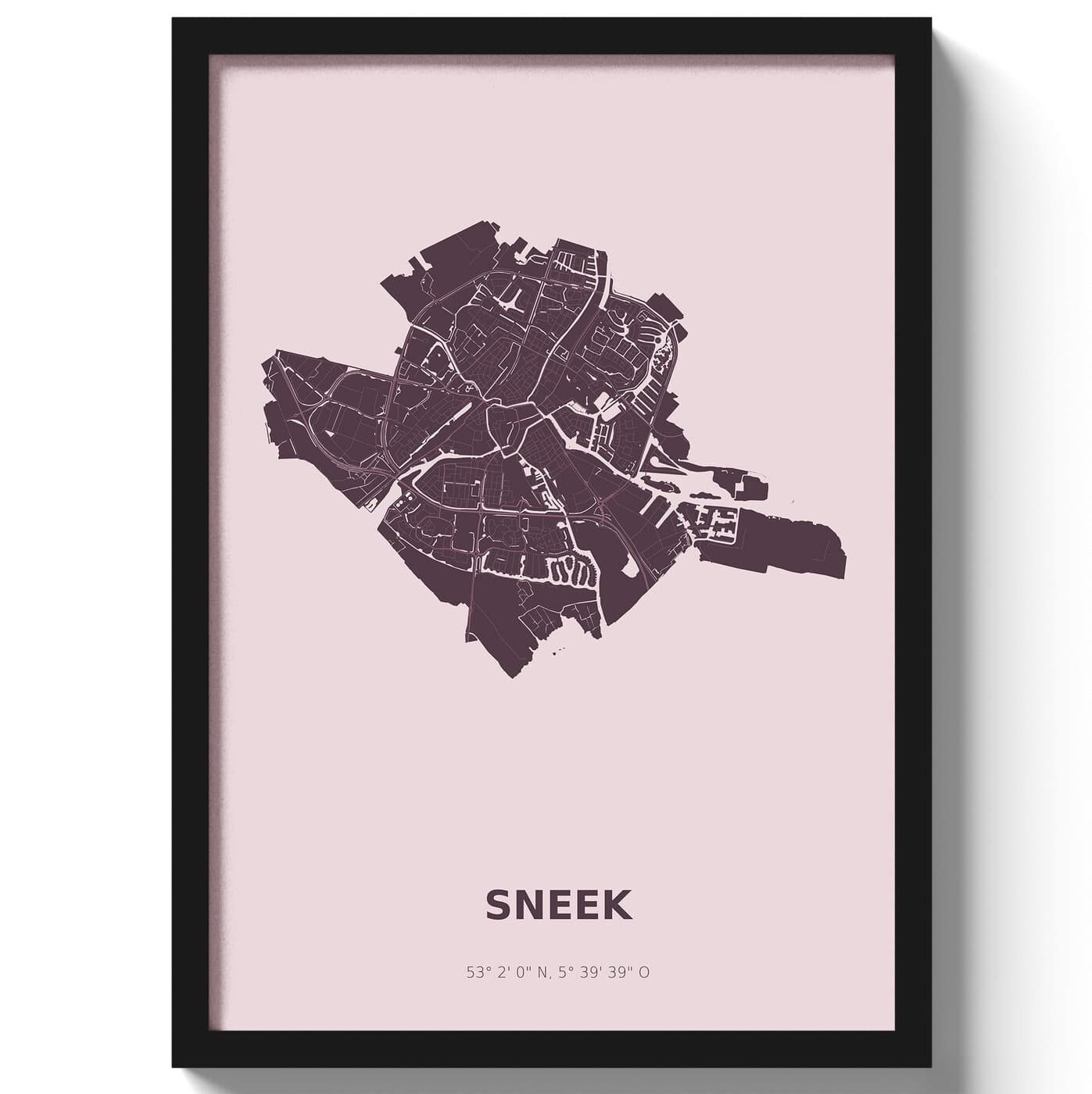 Poster Sneek - Paars
