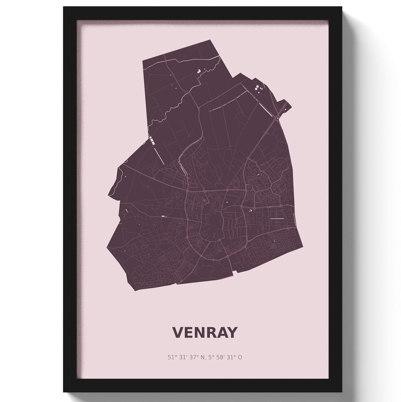 Poster Venray - Paars