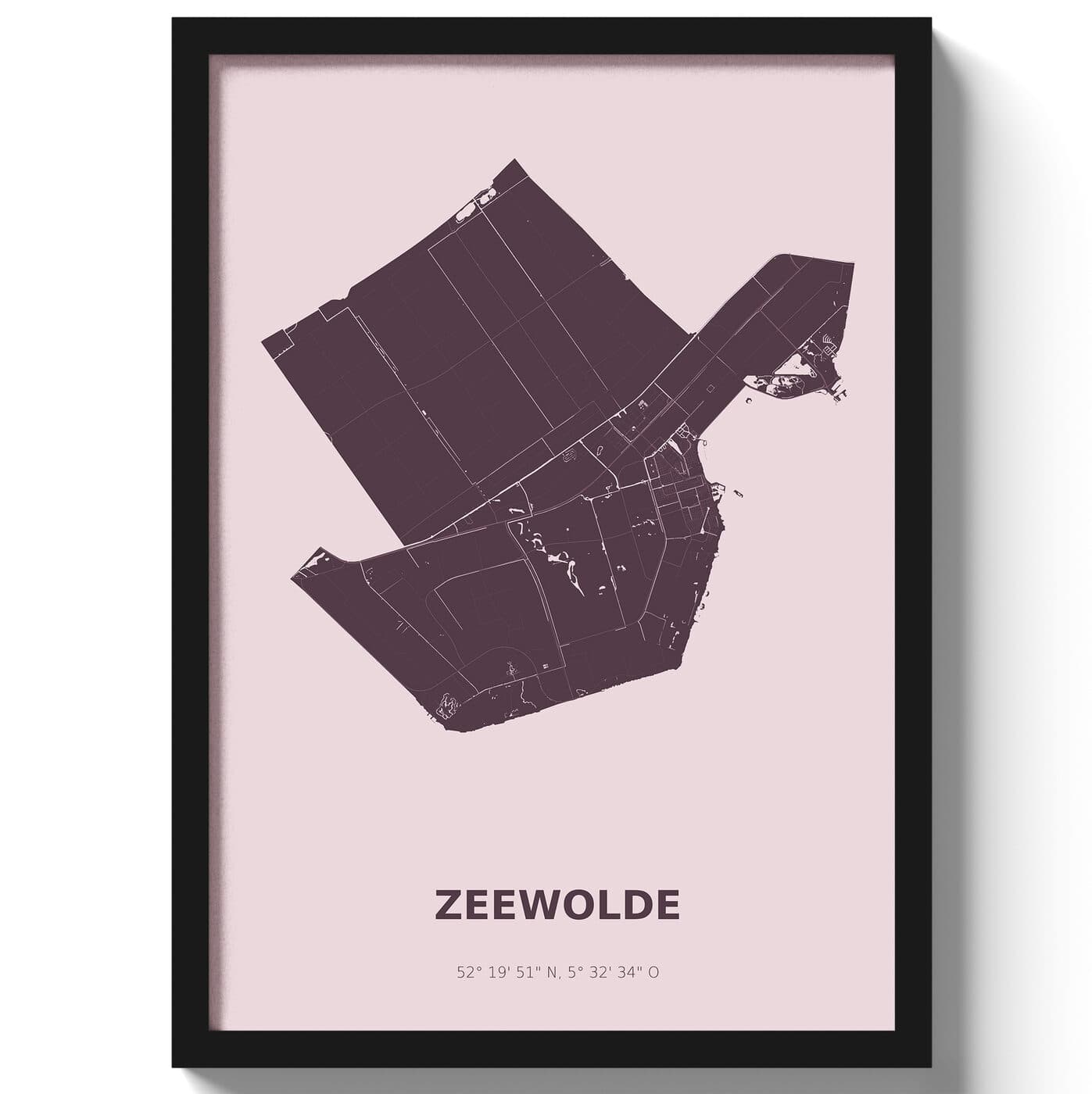 Poster Zeewolde - Paars