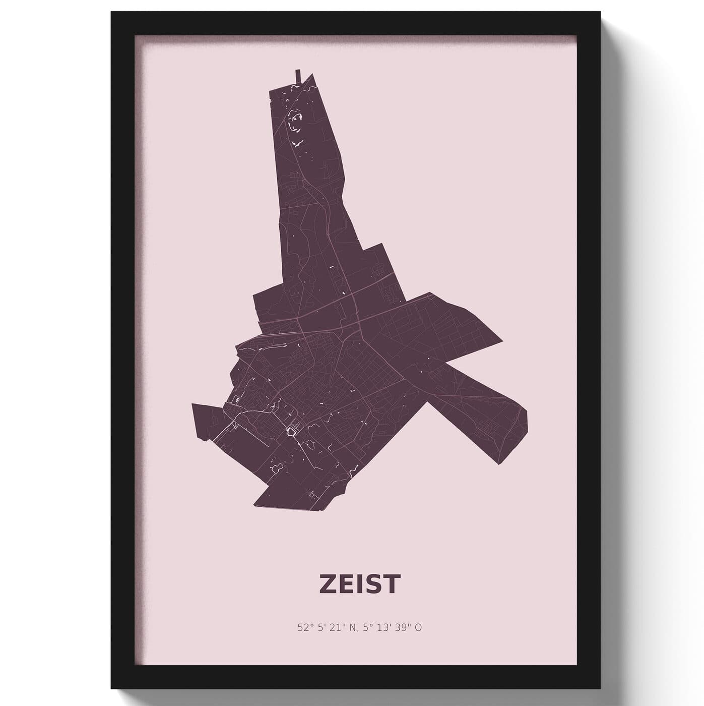 Poster Zeist - Paars