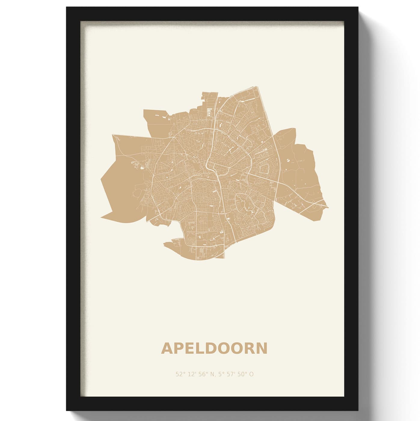 Poster Apeldoorn - Beige