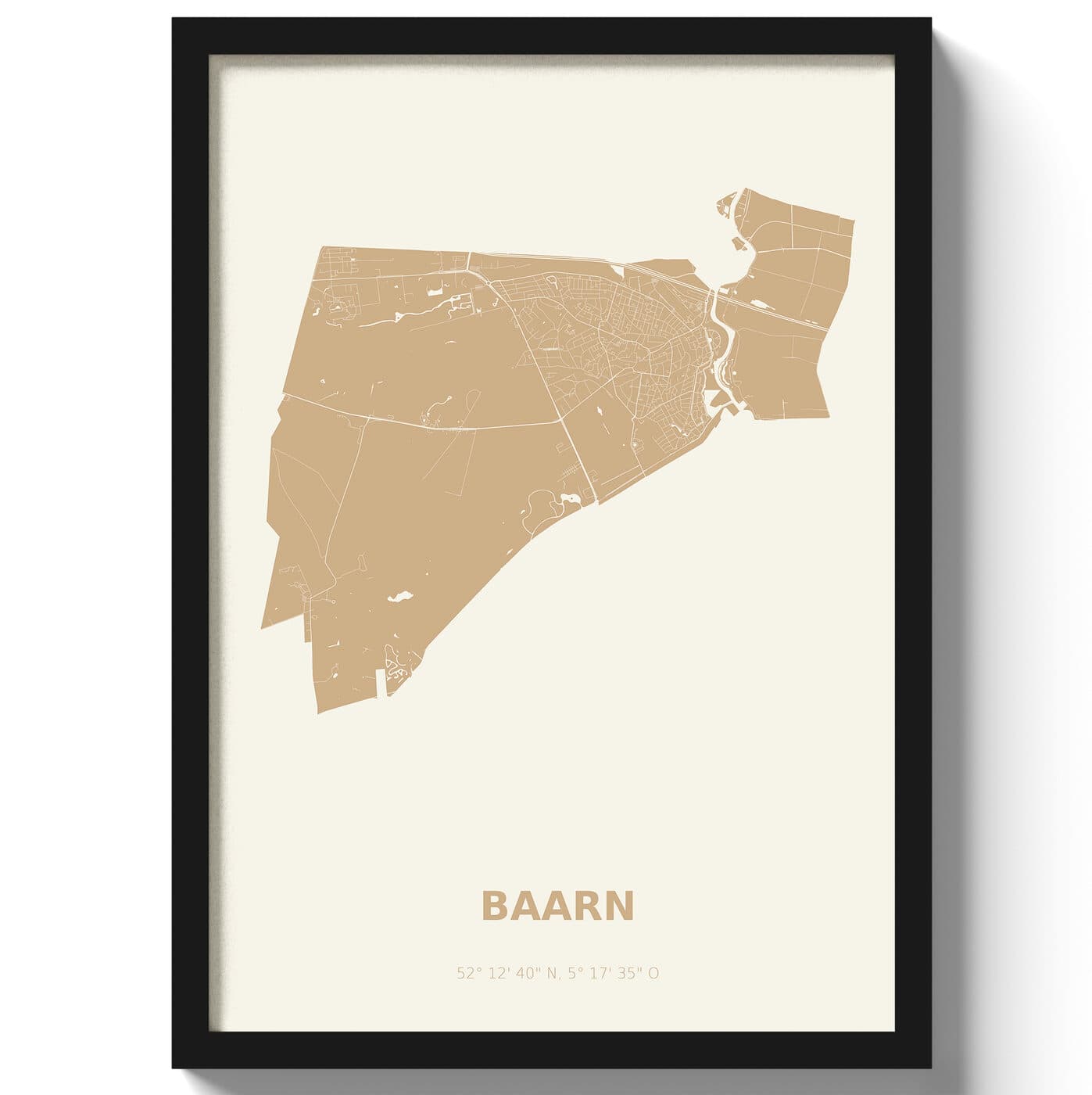 Poster Baarn - Beige