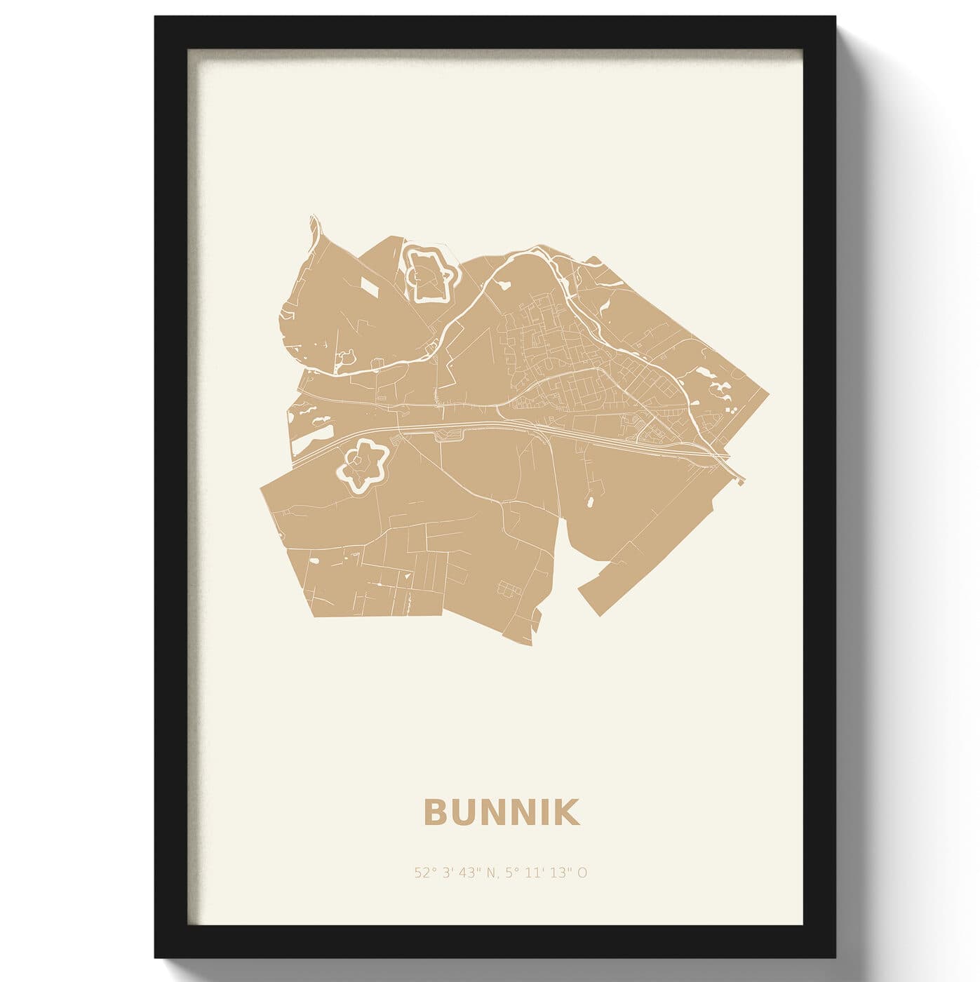 Poster Bunnik - Beige