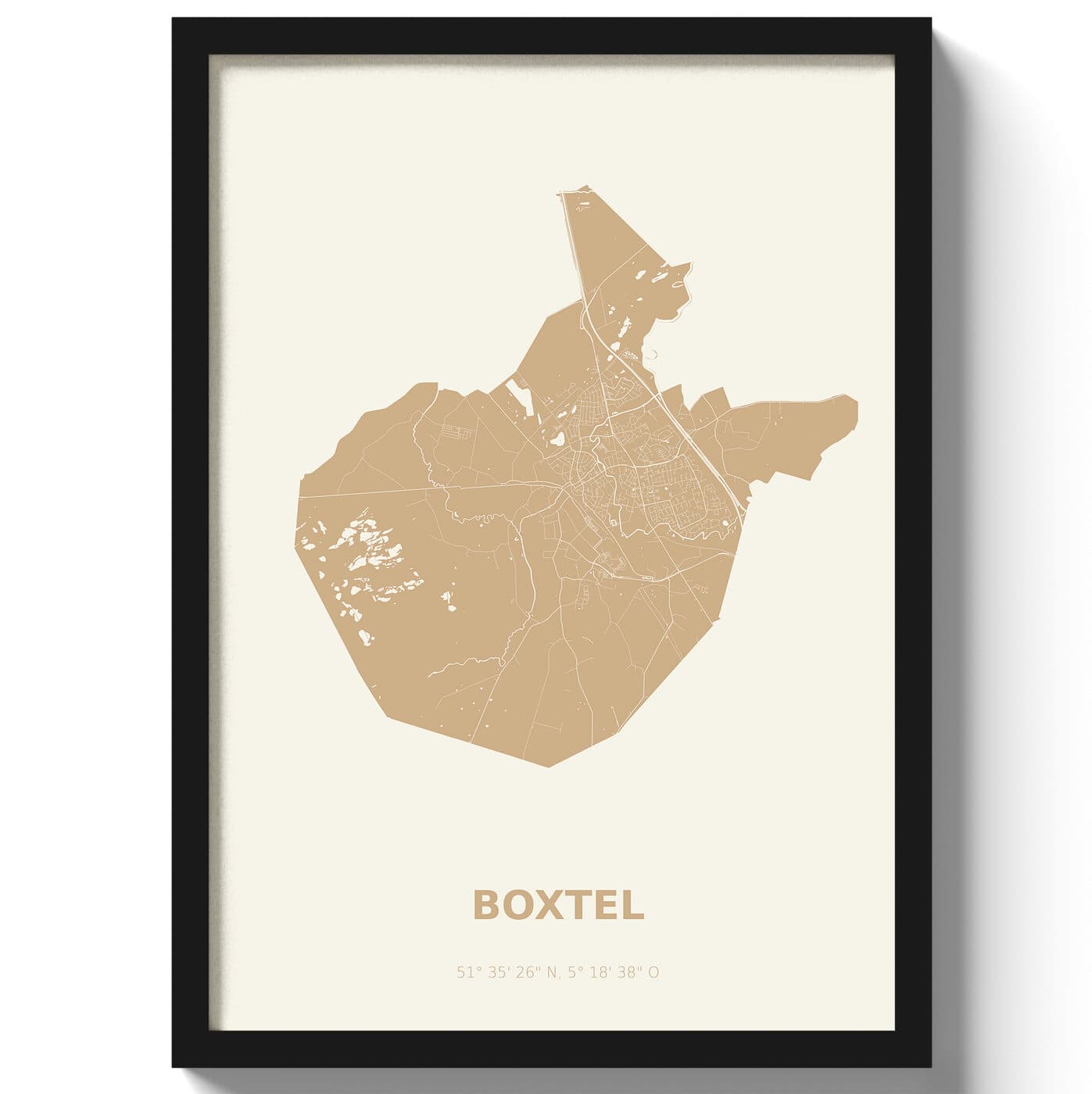 Poster Boxtel - Beige