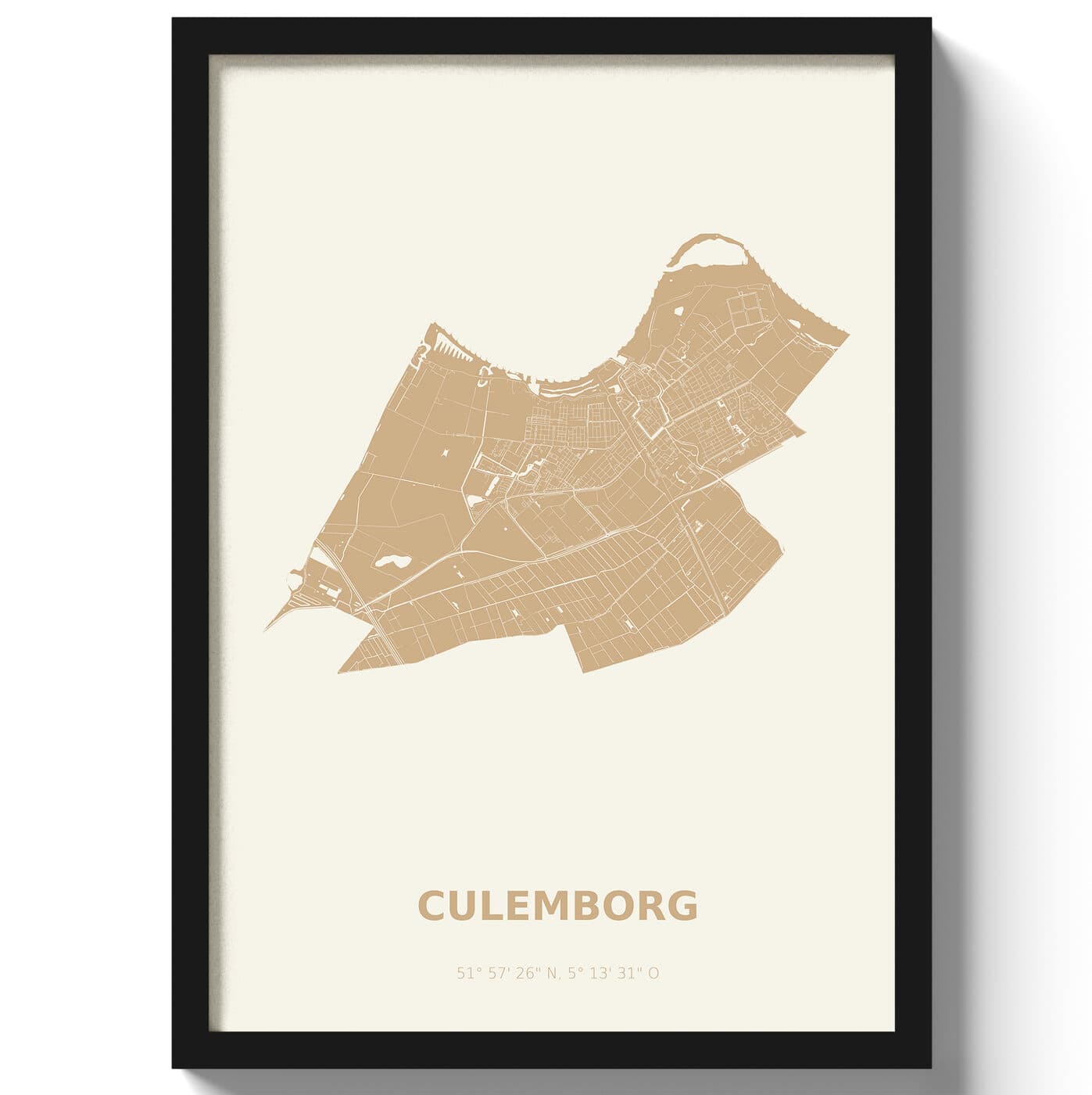 Poster Culemborg - Beige