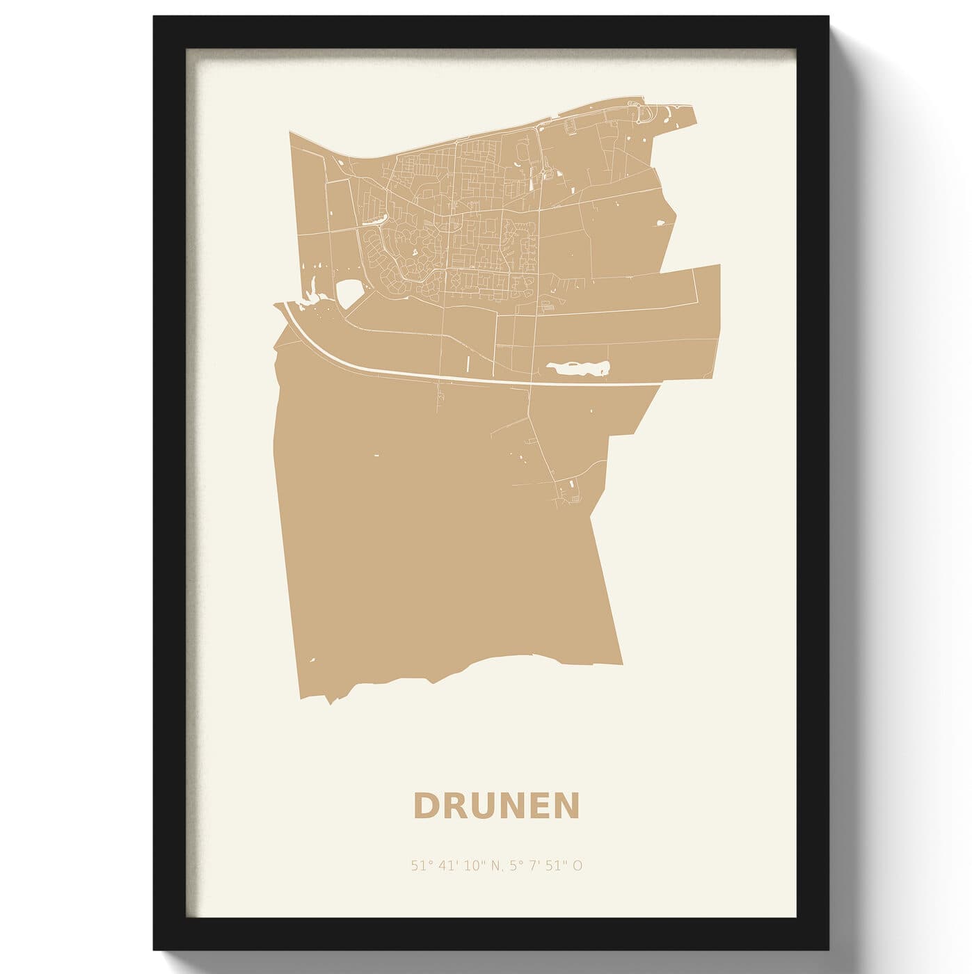 Poster Drunen - Beige