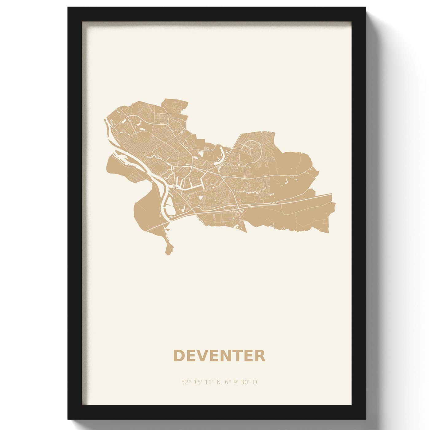 Poster Deventer - Beige