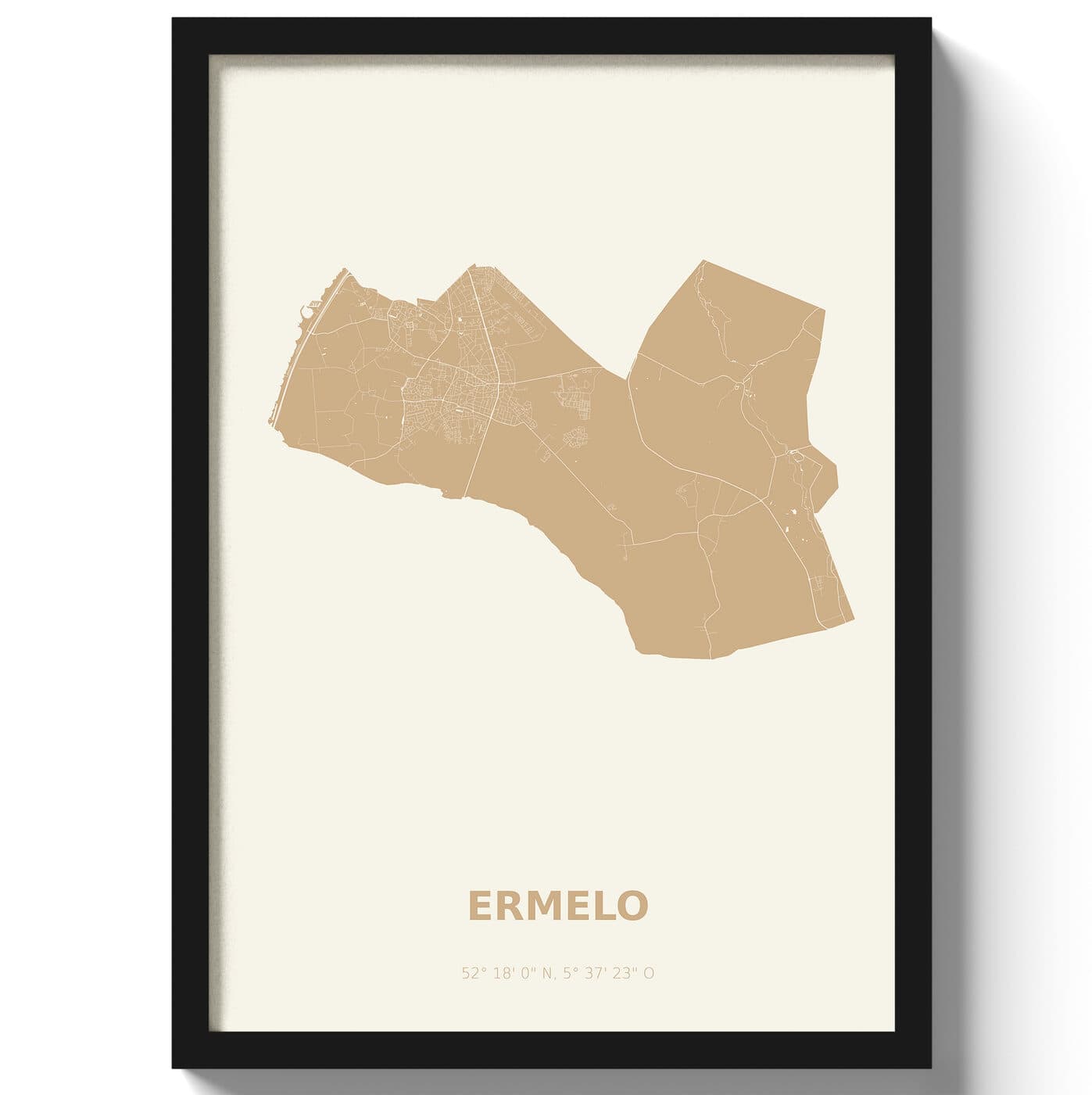Poster Ermelo - Beige