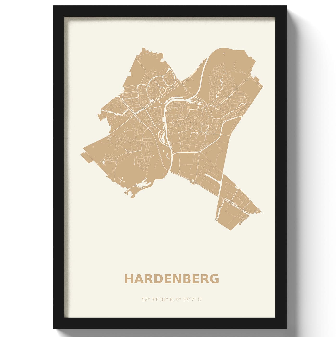 Poster Hardenberg - Beige