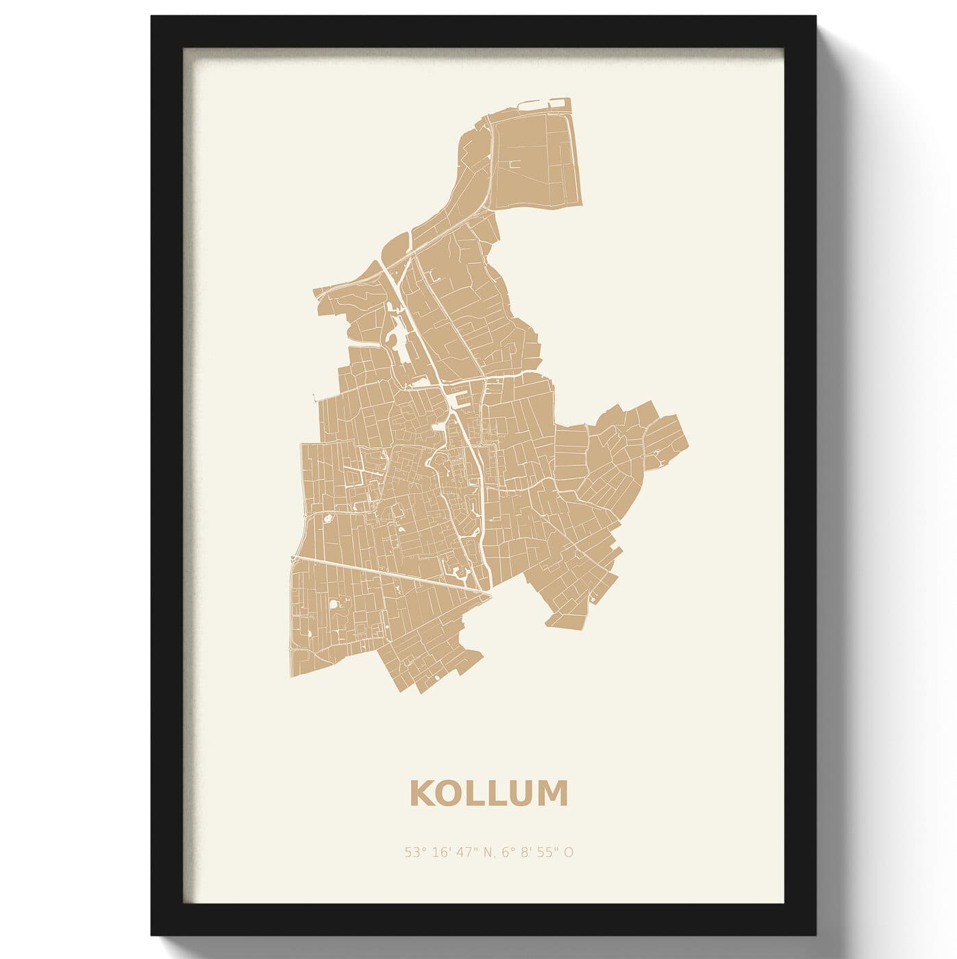 Poster Kollum - Beige