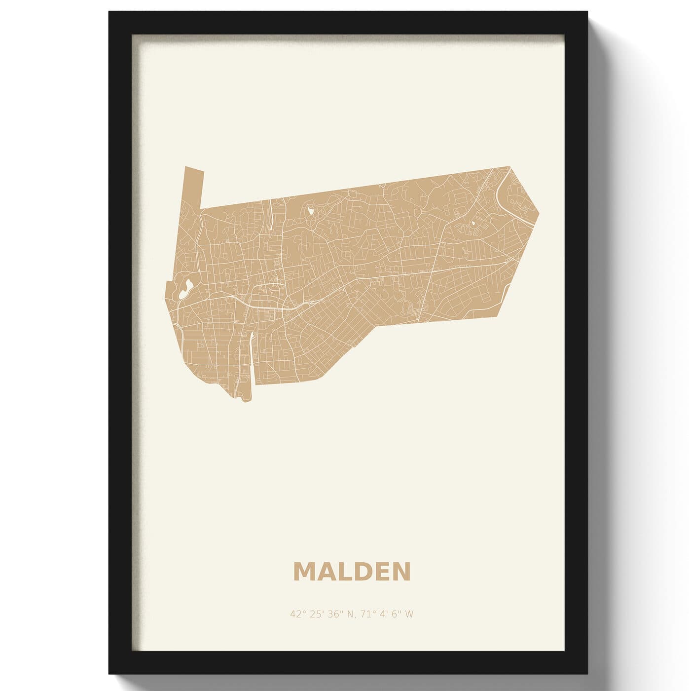 Poster Malden - Beige