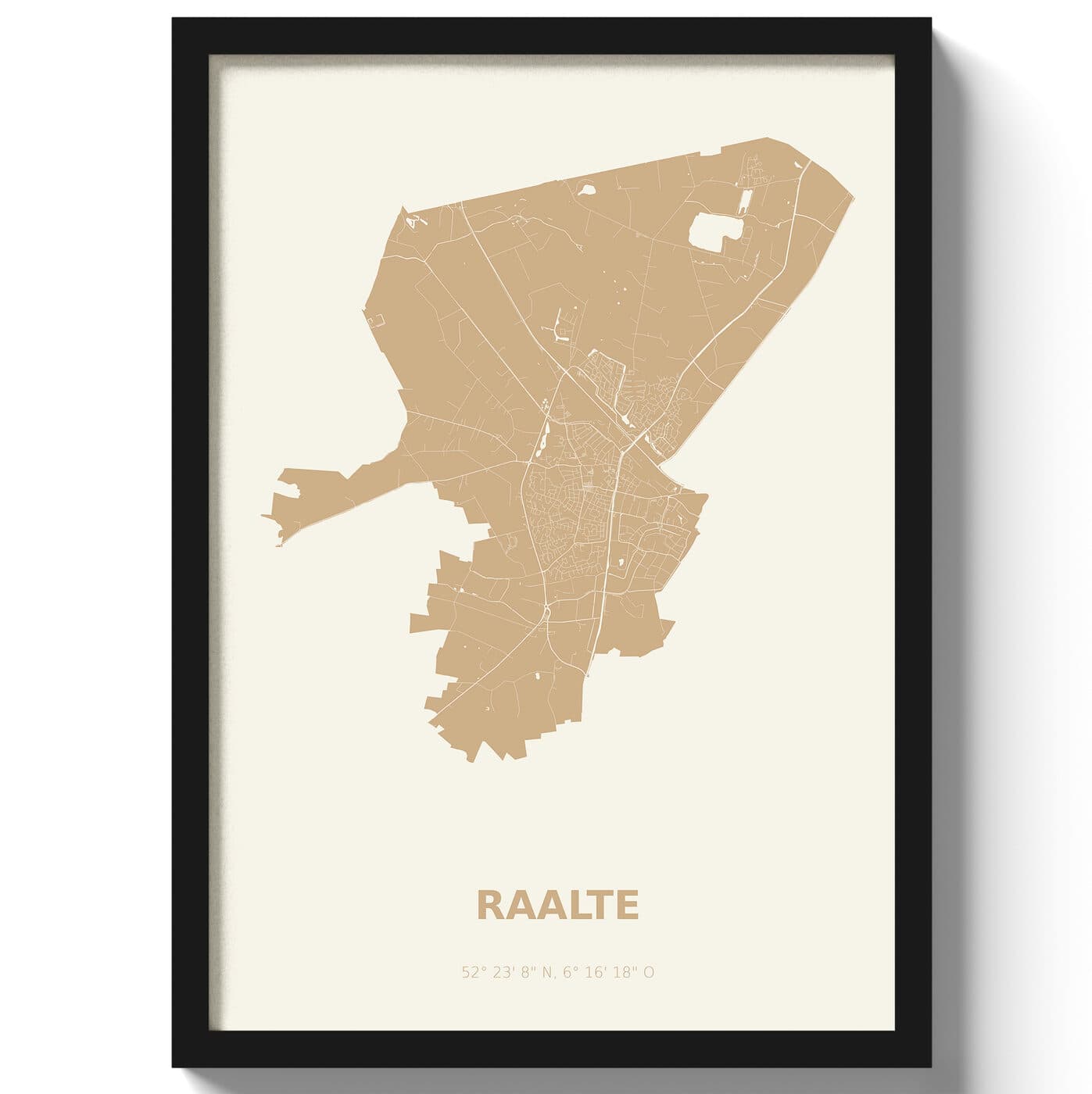 Poster Raalte - Beige