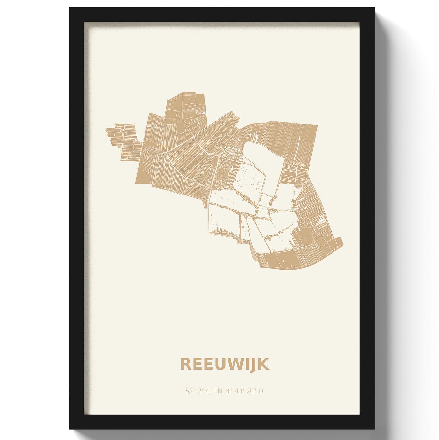 Poster Reeuwijk - Beige