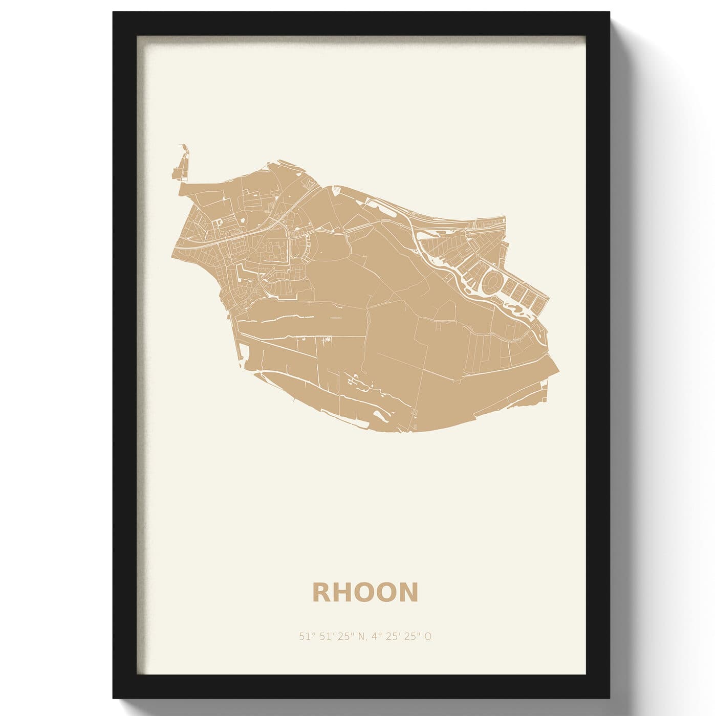 Poster Rhoon - Beige