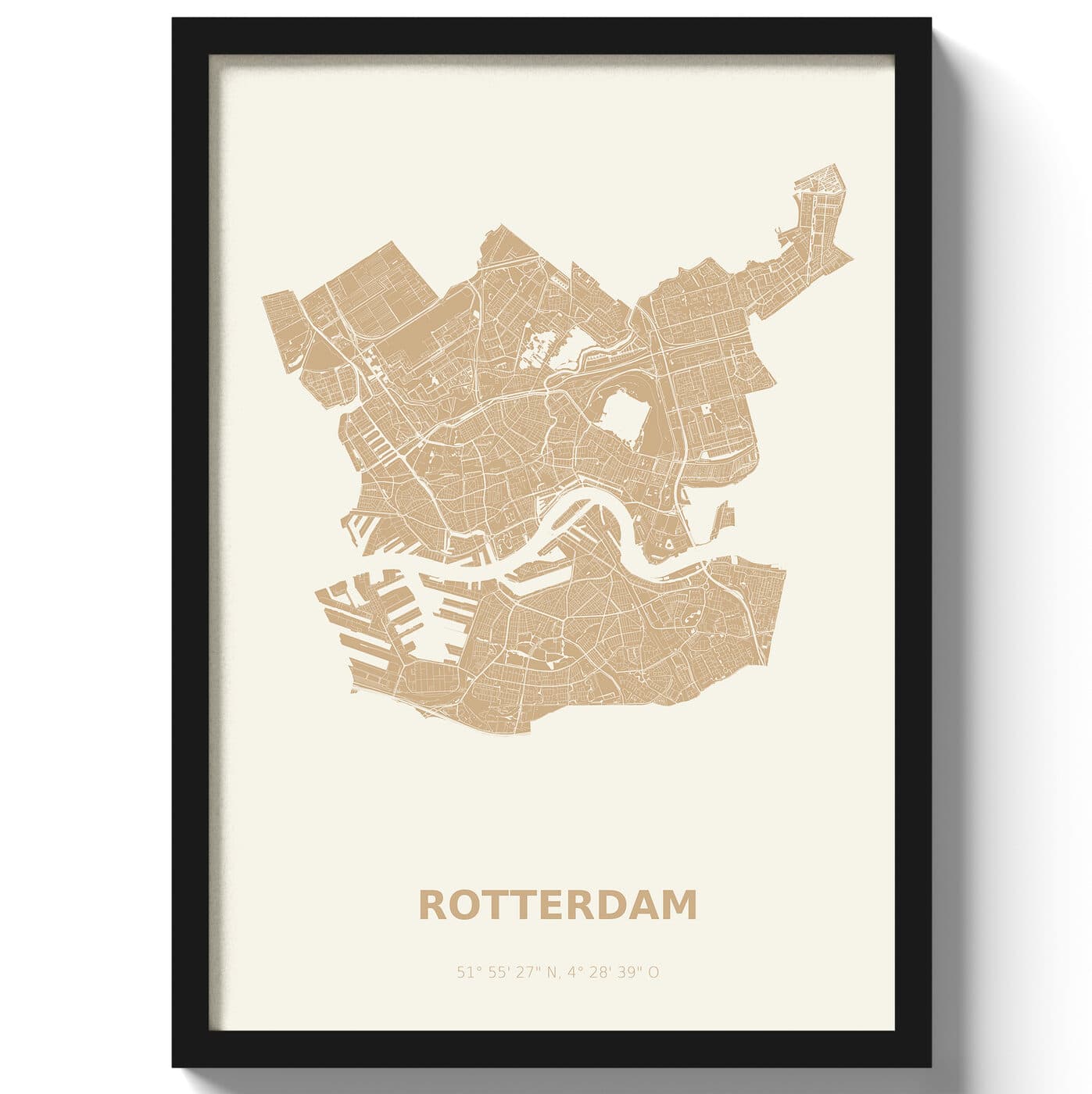 Poster Rotterdam - Beige