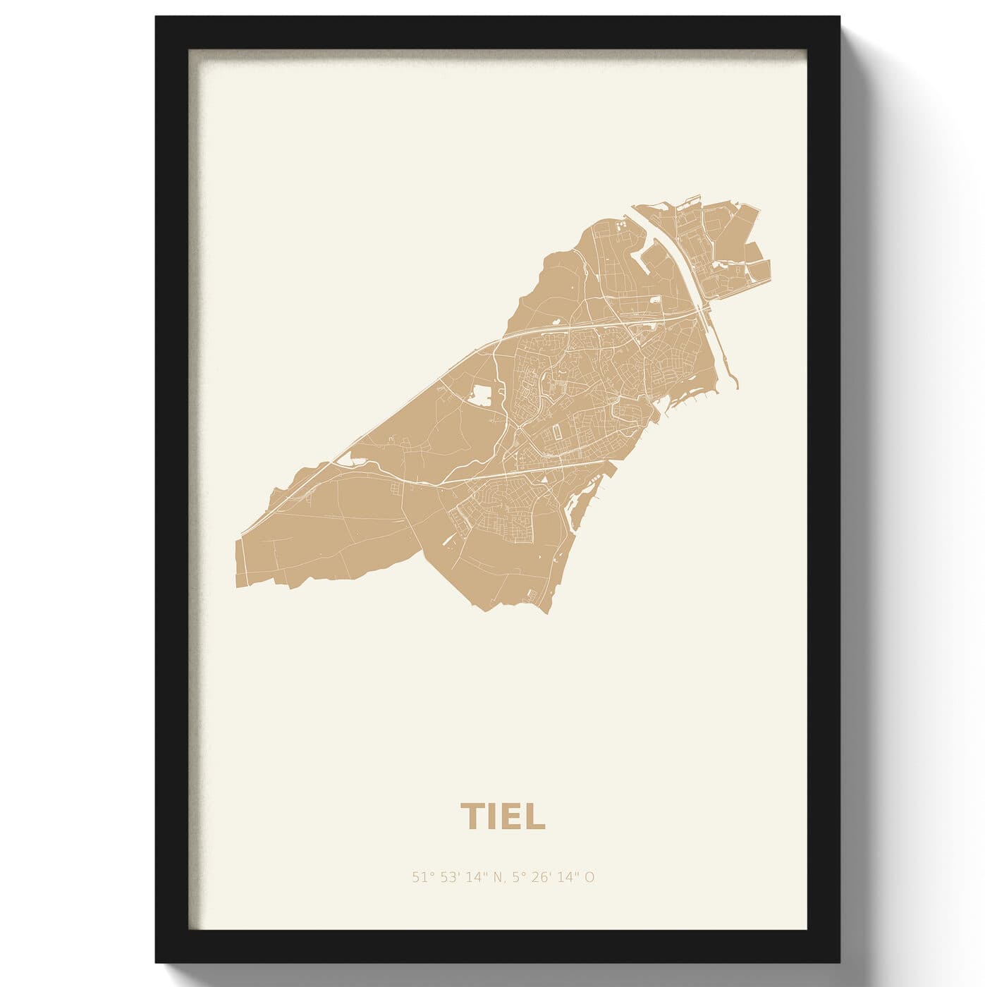 Poster Tiel - Beige