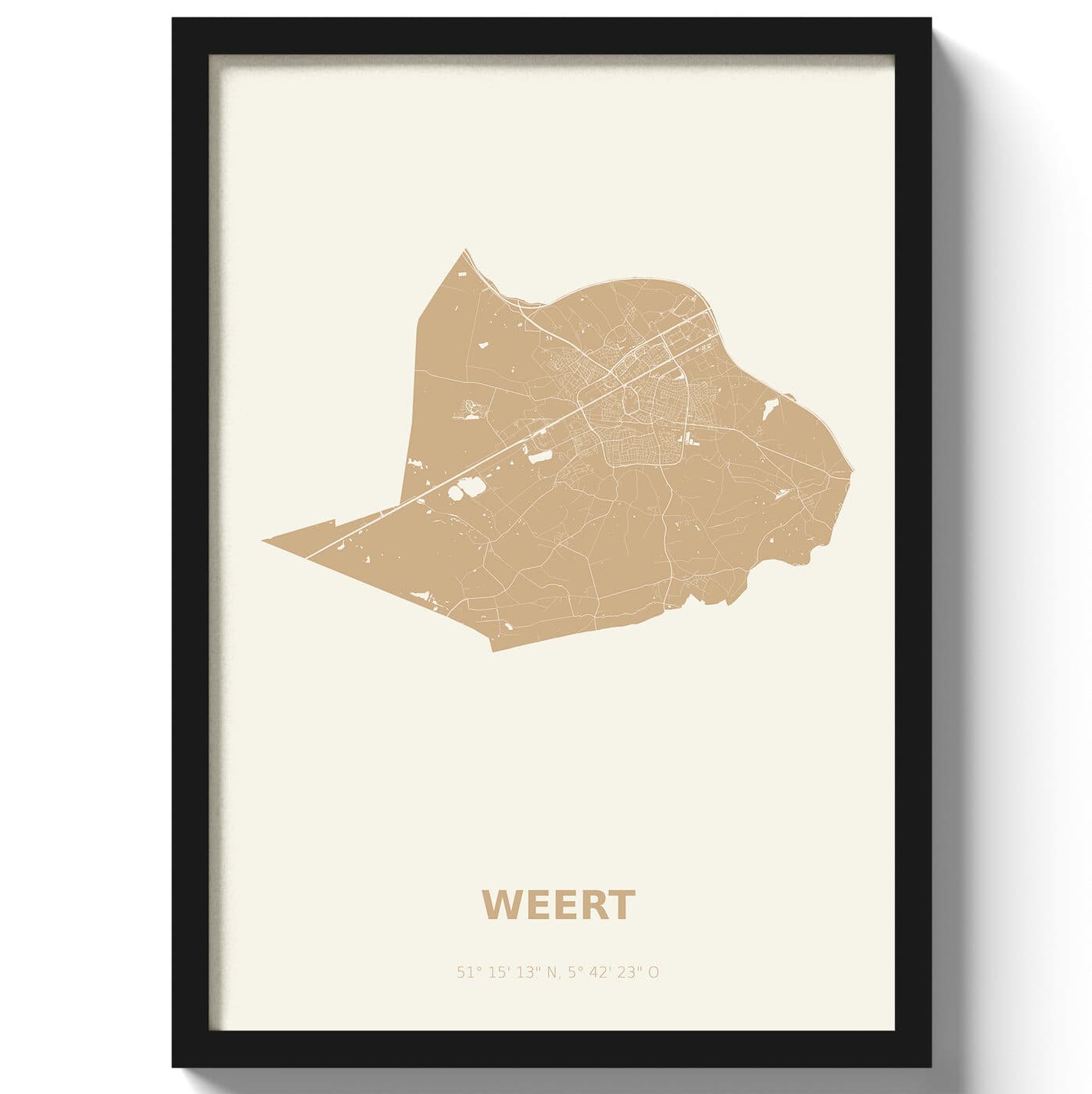 Poster Weert - Beige