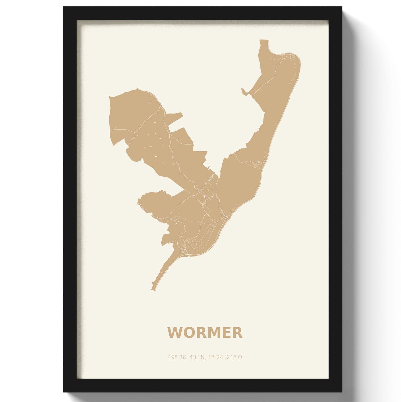 Poster Wormer - Beige